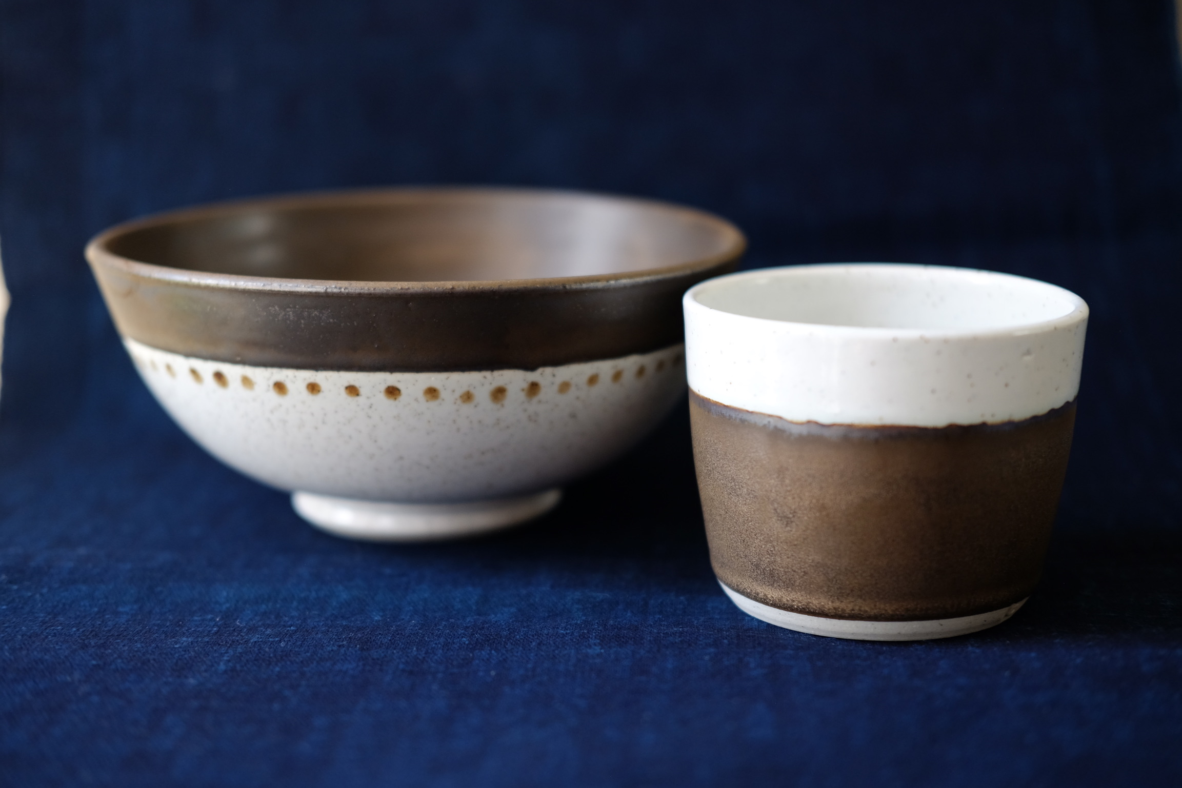 A hand made ceramic piece by Lee Pickup